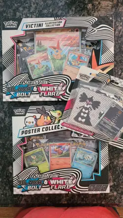 Lot of 3 Black Bolt & White Flare Pokemon - Image 1