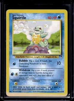 2002 Pokemon Legendary Collection Squirtle #95/110 - Image 1