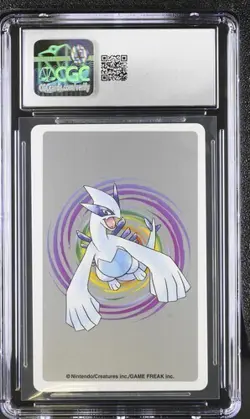 CGC 8.5 EEVEE 4 OF HEARTS 1999 SILVER DECK JAPANESE POKEMON TCG - Image 2