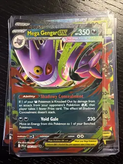 Mega Gengar Ex Pokemon TCG Phantasmal Flames 056/094 Mega Battle Deck NM - Image 1