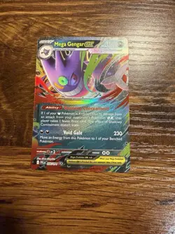 Mega Gengar Ex Pokemon TCG Phantasmal Flames 056/094 Mega Battle Deck NM - Image 1