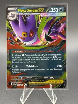 Mega Gengar Ex Pokemon TCG Phantasmal Flames 056/094 Mega Battle Deck NM - Image 1