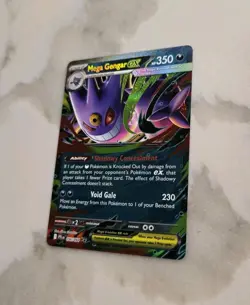Mega Gengar Ex Pokemon TCG Phantasmal Flames 056/094 Mega Battle Deck NM - Image 2