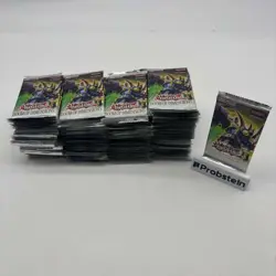 Lot of (99) Yu-Gi-Oh! Doom Of Dimensions 1st Edition Booster Packs - Image 1