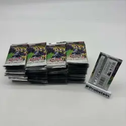 Lot of (99) Yu-Gi-Oh! Doom Of Dimensions 1st Edition Booster Packs - Image 2
