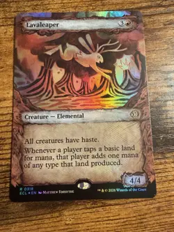 MTG Lorwyn Eclipsed SHOWCASE FOIL Lavaleaper - Image 1