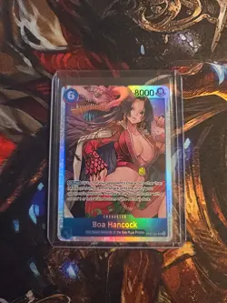 One Piece CCG Boa Hancock OP07-051 English Card 500 Years in the Future SR - Image 1