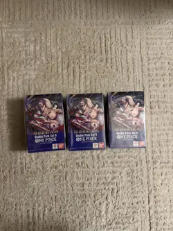 One Piece OP-14 Double Pack Set Vol. 9- New Factory Sealed- Lot Of 3 - Image 1