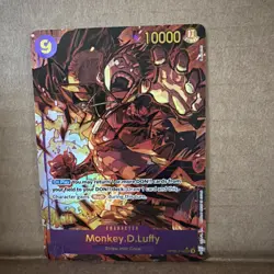 Monkey D Luffy OP09-119 Emperors in the New World Foil One Piece Card - Image 1
