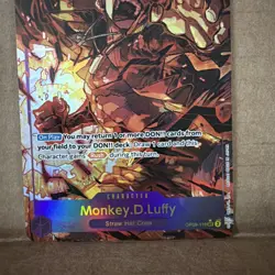 Monkey D Luffy OP09-119 Emperors in the New World Foil One Piece Card - Image 3