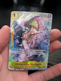 Donquixote Rosinante (108) (Alternate Art) OP12-108 Legacy of the Master Foil - Image 1