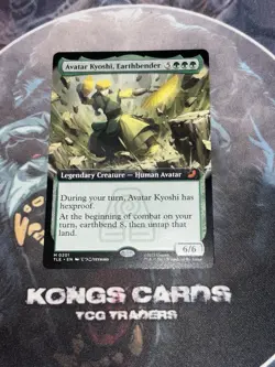 Avatar Kyoshi, Earthbender 0201 Mythic Extended Art NON FOIL MTG AVATAR - Image 1