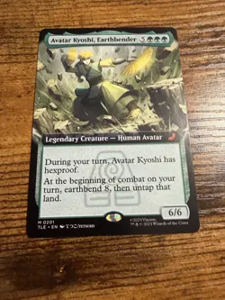 MTG Magic The Gathering Avatar Extended Art Eternal Avatar Kyoshi Earthbender! - Image 1