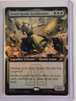 Avatar Kyoshi, Earthbender (Extended Art) Foil - Avatar: The Last Airbender MTG - Image 1