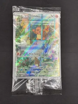 Pokemon TCG Obsidian Flames Charmander #044 SVP Black Star Promo Card, Sealed NM - Image 1