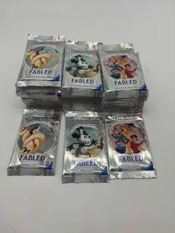 Lot of (40) Disney Lorcana Fabled Booster Packs - Image 1