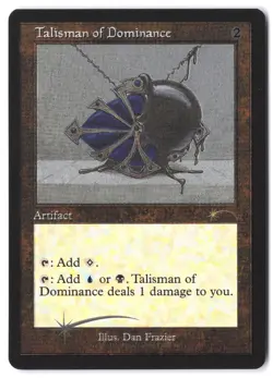 Talisman of Dominance (Retro Frame) (Foil Etched) 1053 SLD MTG NM - Image 1