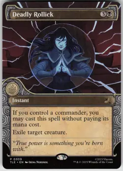 MTG Deadly Rollick (Showcase) Normal NM Avatar: The Last Airbender: Eternal-Lega - Image 1