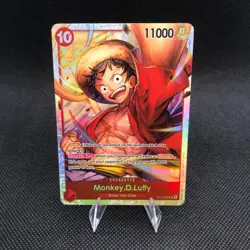 Monkey.D.Luffy ST10-006 Super Rare (SR) Ultra Deck: The Three Captains Foil NM - Image 1