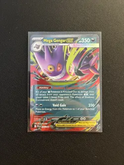 Mega Gengar EX 056/094 Phantasmal Flames Near Mint raw card Pokemon TCG - Image 1
