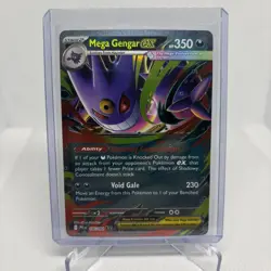 Pokemon TCG Mega Gengar Ex Promo 056/094 Phantasmal Flames Near Mint - Image 1