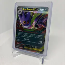 Pokemon TCG Mega Gengar Ex Promo 056/094 Phantasmal Flames Near Mint - Image 3