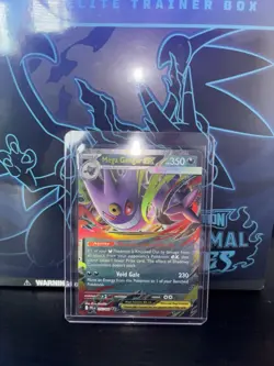 Pokemon TCG Phantasmal Flames Mega Gengar ex 056/094 - Pack Fresh Near Mint - Image 2