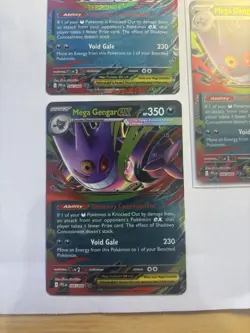 Mega Gengar Ex 056/094 X3 Card Bundle - Pokemon TCG Phantasmal Flames Near Mint - Image 3
