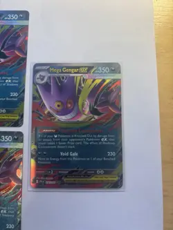Mega Gengar Ex 056/094 X3 Card Bundle - Pokemon TCG Phantasmal Flames Near Mint - Image 4