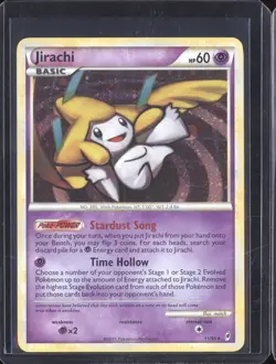 2011 Pokemon Call of Legends 11/95 Jirachi Holo - Image 1