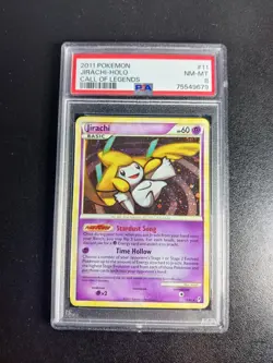 Pokemon PSA 8 NM-MT Jirachi 11/95 Call of Legends Holofoil Rare 2011 Holo - Image 1