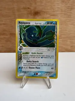 Pokemon Rayquaza Holon Phantoms Holo Rare Card 16/110 Delta Species 2006 NM - Image 1