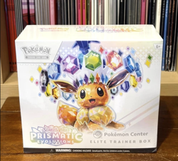 Prismatic Evolutions Pokemon Center Elite Trainer Box ETB Factory Sealed NEW - Image 1