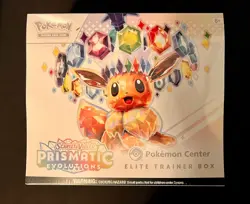 Prismatic Evolutions Pokemon Center Elite Trainer Box ETB Factory Sealed NEW - Image 1