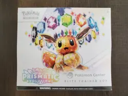 Prismatic Evolutions Pokemon Center Elite Trainer Box ETB Factory Sealed NEW - Image 1