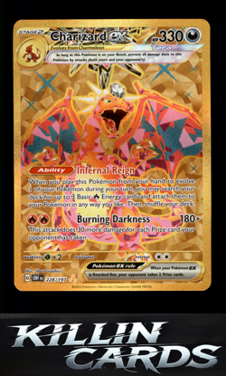Charizard ex - 228/197 228/197 Pokemon Hyper Rare SV03: Obsidian Flames Card NM - Image 1