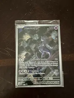 SEALED Pokemon Mewtwo TCG Promo Card New English, 052/151 - Image 1