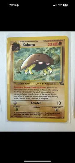 Pokemon TCG Fossil Unlimited Card Lot (23) Common Uncommon Rare Some Duplicates - Image 2