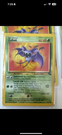 Pokemon TCG Fossil Unlimited Card Lot (23) Common Uncommon Rare Some Duplicates - Image 3
