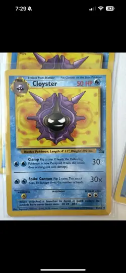 Pokemon TCG Fossil Unlimited Card Lot (23) Common Uncommon Rare Some Duplicates - Image 4