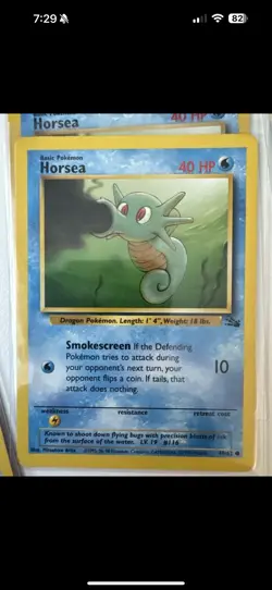 Pokemon TCG Fossil Unlimited Card Lot (23) Common Uncommon Rare Some Duplicates - Image 5