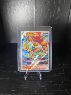 Pokemon TCG: Simisear VSTAR 023/159 Crown Zenith Ultra Rare Holo MINT Card - Image 1