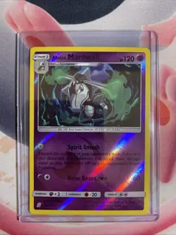 Alolan Marowak - 75/236 - Reverse Holo Rare - Unified Minds - Pokemon Card NM - Image 3