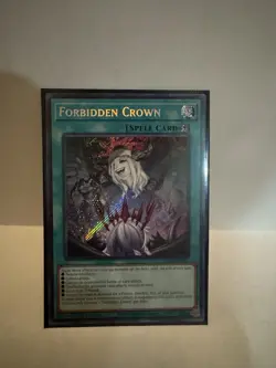 Yu-Gi-Oh! Forbidden Crown Spell Card, 1st ED, NM, BPRO-067 - Image 1