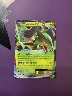 Pokemon Sceptile-EX XY Black Star Promos Holo Card XY53 - Image 1