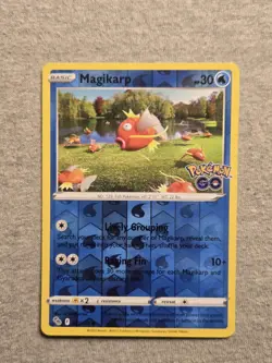 Pokemon TCG Magikarp Reverse Holo Card 021/078 Pokemon Go - Image 1