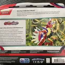 Pokemon Trading Card Games Scarlet & Violet 3 Pack Blister - Dondozo 820650853289 - Image 2