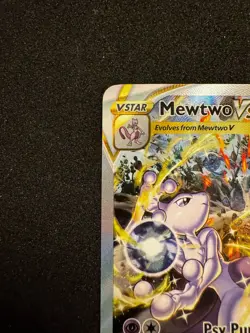 Mewtwo VSTAR Crown Zenith: Galarian Gallery Ultra Rare Card #GG44/GG70 - Image 2