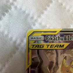 Pokemon Pikachu & Zekrom GX SM168 Promo TAG TEAM Holo Card English 2019 - Image 5