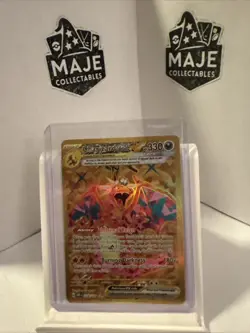 Pokemon TCG Charizard EX Obsidian Flames Holo Hyper Rare Card 228/197 - Image 1